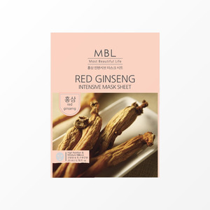 แผ่นมาส์กหน้า Embiel Hongsam Intensive Mask Sheet 10 แผ่น แผ่นมาส์กหน้าเกาหลี แผ่นมาส์กหน้าทองคำ แผ่นมาส์กหน้าโสม - Product Image 2