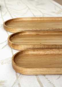Bandeja de Joyería de Madera Natural Hecha a Mano, Moderna, Lujosa, Rústica, Decorativa, Apta para Lavavajillas, para Cocina, Comedor y Hogar - Product Image 5
