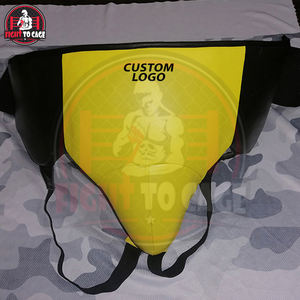 Protège-entrejambe de boxe en cuir PU de qualité supérieure - Personnalisable, léger, durable, service OEM - Product Image 3
