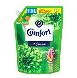 Adoucissant pour tissus Comfort One Rinse Spring Breeze 1,8L x 4 sachets - Product Image 1