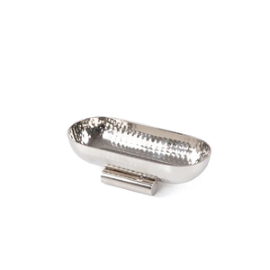 Bandeja Metálica Tradicional Hecha a Mano de la Mejor Calidad con Soporte de Madera para Decoración Festiva de Ramadán, Disponible para la Venta - Product Image 5