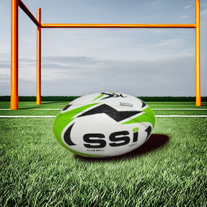 Meilleur prix pour le ballon de rugby Club Union de qualité supérieure tout temps durable taille-5 fabriqué en PU et caoutchouc durables - Product Image 1