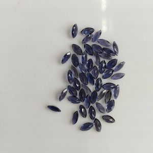 อเมทิสต์ธรรมชาติ 8x4 มม. ทรงมาร์คีส์เจียระไน สีม่วง คุณภาพดีที่สุด พลอยเม็ดเดี่ยว เอฟเฟกต์เพลโอโครอิก สำหรับทำเครื่องประดับ สีแดง - Product Image 2