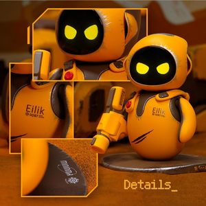 Eilik DQ - Juguetes Interactivos Táctiles, Lindos Mascotas Robóticas con Abundantes Emociones, Animaciones de Inactividad y Minijuegos Exclusivos, Regalo Único - Product Image 2