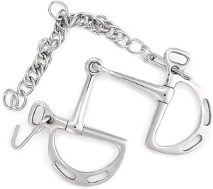 Morso Articolato in Acciaio Inossidabile da 125mm per Cavalli, per la Cura e il Divertimento Equino - Product Image 6