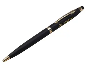 Toptan Premium tasarım en kaliteli lüks hafif Metal şık kalem promosyon tükenmez kalem hediye ofis çalışanları için