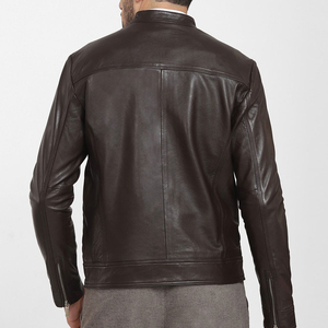 Eco Friendly High Street Unique Style <b>Mens</b> <b>Leather</b> <b>Jacket</b> Fast Delivery Fully Customized Design Winter <b>jacket</b> for <b>men</b> - Product Image 4