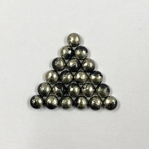 พลอยคาโบไครไนต์ธรรมชาติทรงกลมเรียบอัญมณีคาโบชอนขนาด7มม. สำหรับทำเครื่องประดับ - Product Image 4