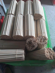 Branded Bamboo <b>Straws</b> <b>Reusable</b> Biodegradable Natural Drinking <b>Straws</b> with Cleaning Brush and Cotton Bag Set - Product Image 2
