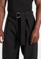 Pantalon de jogging personnalisé de haute qualité pour homme, 100 % coton, chino kaki, grande taille, motif uni, taille élastique, coupe droite classique