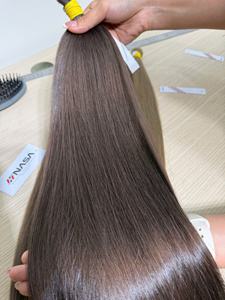 ผมเด็กขายดี 28 นิ้ว สี 2H ผมต่อเวียดนามแท้ คุณภาพสูง แบบ Super Double Drawn - Product Image 4