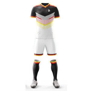 Camiseta de Fútbol con Pantalones Cortos, Uniforme de Fútbol con Logotipo Personalizado, Ropa de Práctica, Nombre del Equipo, Números, Conjuntos de Uniformes de Fútbol Antibacterianos - Product Image 2