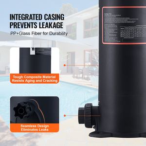 50 mq. Filtro a Cartuccia in Legno per Piscine Interrate, Sistema di Filtrazione per Piscine Fuori Terra, Aggiornamento Filtro Spa - Product Image 3