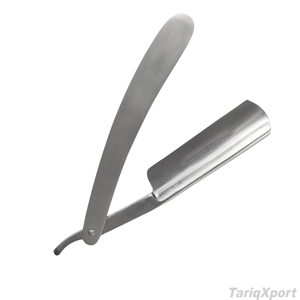 Navaja de Afeitar Recta Desechable de Alta Calidad con Mango y Cuchilla de Acero Inoxidable, Herramienta de Afeitado Profesional para Cuerpo y Rostro - Product Image 6