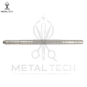 Kit d'aiguilles de ventilation en métal argenté sur mesure, fabriqué en usine, avec 5 aiguilles, pour la pose d'extensions capillaires, de toupets et de perruques en dentelle, outil de fabrication - Product Image 5
