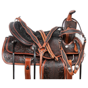 Couverture de selle de cheval western de haute qualité en cuir premium et coton, tailles et couleurs personnalisées, fabriquée au Pakistan, pour selle Visitor - Product Image 5