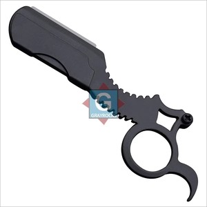 Rasoir de Barbier Professionnel en Acier Inoxydable Hautement Personnalisable avec Porte-Lame Métallique pour Hommes – Utilisation Visage - Product Image 1