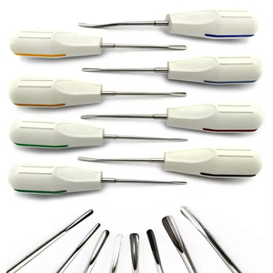 Equipos Dentales: Kit de 10 Elevadores Luxadores y Juego de Elevadores de Raíz para Cirugía de Extracción Dental - Product Image 5