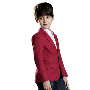 Blazer scolaire réversible en tricot respirant personnalisé pour garçons, option de logo brodé, toutes saisons - Product Image 2
