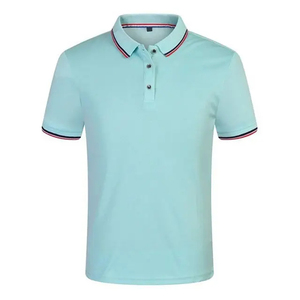 Chemises polo décontractées pour hommes, nouvelle collection, design tendance, logo personnalisé, couleur unie, respirantes, pour hommes - Product Image 2