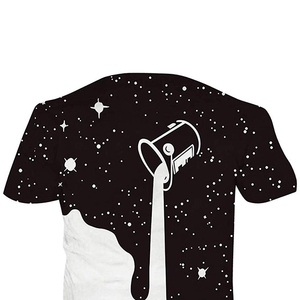 เสื้อยืดพิมพ์ลายโลโก้และดีไซน์ตามสั่ง เสื้อยืดคอกลมชาย แขนสั้น พิมพ์ลายแบบซับลิเมชั่น - Product Image 4