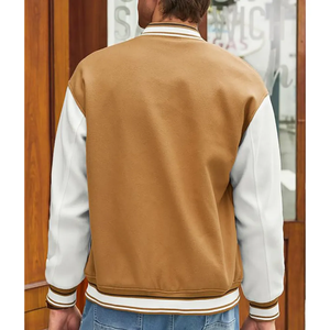 Chaqueta Varsity de Lona Impermeable, Transpirable, Ecológica, con Camuflaje, Personalizable, al Por Mayor, a Bajo Precio, para Primavera, de Fiy Humble Sportwear - Product Image 2