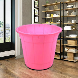 Poubelles indiennes en plastique faites à la main écologiques pour la maison, le bureau et l'hôpital sans couvercle - Product Image 4