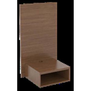 Table de chevet Queen avec panneau en MDF CARB P2 E0, bordure HPL LPL, démontable, 24 po de largeur x 1,1 po de profondeur x 36 po de hauteur - Product Image 1