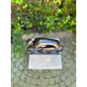 Décoration de jardin moderne pour cycliste, objet décoratif en aluminium fait main, décoration de jardin en métal pour cycliste, fournitures de jardin - Product Image 6