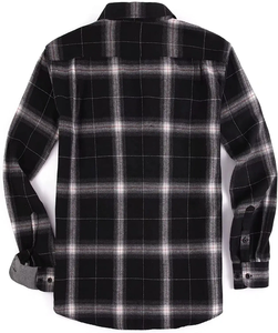 เสื้อเชิ้ตผ้าสักหลาดใส่สบายพร้อมการเย็บที่ทนทานและลวดลายทันสมัยสำหรับการผจญภัยกลางแจ้ง - Product Image 4