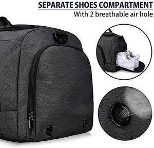 New Collection Gym Bag <b>Large</b> Capacity Water Resistant Breathable Denim Polyester Casual Portable Gym Bag Heavy Duty New Arrival - Product Image 5