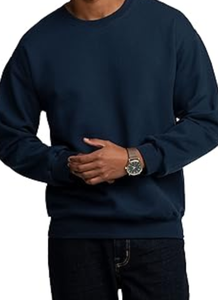 Sudadera Moderna para Parejas, Diseño Color Block Básico, Mezcla de Algodón - Product Image 3