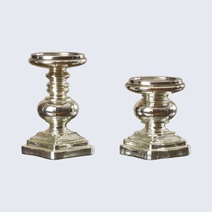 เชิงเทียนเหล็กสีดำ ทนทาน ตกแต่งบ้าน เชิงเทียนโลหะ - Product Image 4