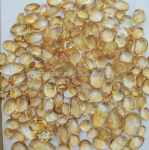 Venta caliente de calidad superior amarillo citrino cuarzo piedras preciosas sueltas cabujón de cuarzo citrino de alta calidad para la fabricación de joyas curativas - Product Image 1