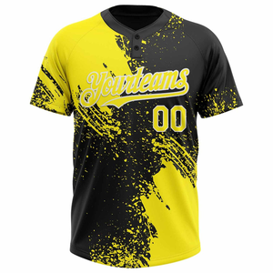 Camisetas de Softbol Personalizadas al por Mayor, Camisetas de Equipo Sublimadas de Alta Calidad, Tejido Transpirable Antibacteriano - Product Image 2