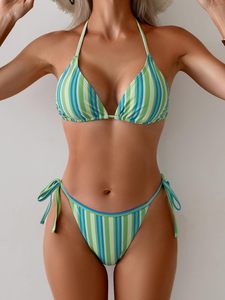 Modern 2 Piece <b>Bikini</b> <b>Set</b> for Women <b>String</b> <b>Bikini</b> Swimwear Beachwear Custom Logo Fashion Swimsuit OEM ODM Private Label Bulk - Product Image 1