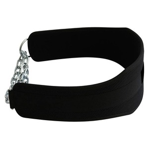 2026 New Custom Genuine Leather Custom Dipping <b>Belt</b> with Chain for Men & Women for Weight Lifting & Fitness Support Wholesale - Product Image 2