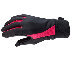 Gants de course d'hiver respirants pour femmes, compatibles avec les écrans tactiles, avec empiècements en maille rose, gants thermiques pour le cyclisme et les sports de plein air - Product Image 2