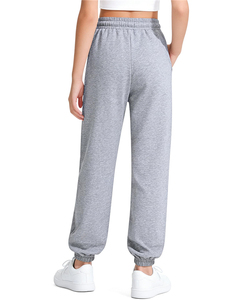 Pantalones deportivos de algodón y poliéster con cordón elástico en la cintura para niñas, ropa escolar de lana para niños. - Product Image 3