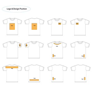 Camisetas de 250 g/m² de alta calidad, personalizadas, extragrandes, con bordado personalizado, cuello redondo, para hombre - Product Image 5