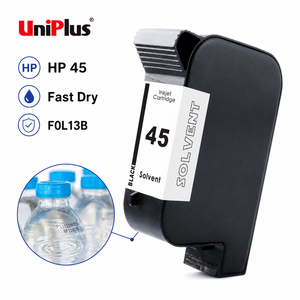 Uniplus Fast Dry F0L13B Fol13B หมึกตัวทำละลายตลับหมึกอิงค์เจ็ทแบบใช้มือถือสำหรับ HP 45 - Product Image 1