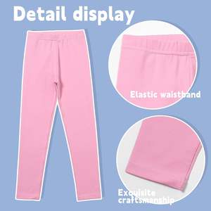 Leggings Deportivos para Niños, Tejidos, Elásticos, Transpirables, de Secado Rápido, Impermeables, Largos, Suaves, Informales, para Jugar o la Escuela - Product Image 5