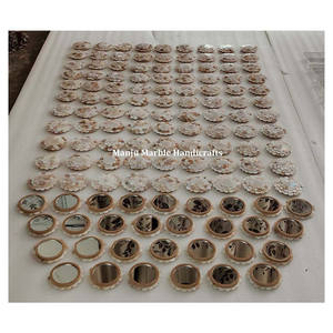 Récemment, nouvelle production, produit fait à la main, miroir en nacre avec vadrouille en pierre faite à la main, cadeau de décoration pour la maison - Product Image 5