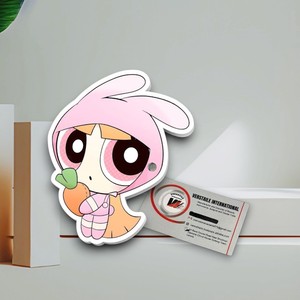 แผ่นแม่เหล็กติดขนตาอะคริลิคแบบใช้ซ้ำได้ ลายดอกไม้ หัวใจ ผีเสื้อ สีชมพู รุ่นใหม่ล่าสุด ยี่ห้อ Pink Power Puff Girl เป็นมิตรต่อสิ่งแวดล้อม - Product Image 6