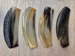 Peine de Cuerno Natural Hecho a Mano, Recién Llegado – Peine para el Cabello Hecho a Mano – Cabello y Cuero Cabelludo Saludables – Calidad Premium – Regalo - Product Image 5