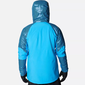 Veste de snowboard/ Ski pour homme, imprimée, contrastée, imperméable, coupe-vent, respirante, écologique - Isolation Tex Thinsulate - Product Image 2