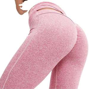 Leggings Elásticos de Cintura Alta para Mujer, Pantalones de Yoga con Estampado, Ropa Deportiva sin Costuras con Efecto Push-Up y Elasticidad en Cuatro Direcciones - Product Image 5