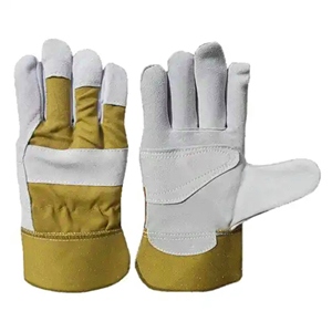 Gants de travail en cuir de vachette de haute qualité pour hommes, résistants, solution de sécurité industrielle, protection des mains, sécurité CE - Product Image 5