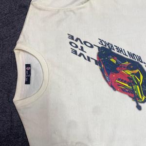 T-shirts en jersey décontractés personnalisés de qualité supérieure, vente en gros, streetwear, imprimé graphique vintage, coton, coupe classique, impression DTG, écologique - Product Image 4