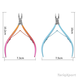 ที่ตัดหนังกำพร้าแบบมืออาชีพ ทำจากสแตนเลสสตีล คู่สปริงสีทอง - Product Image 4